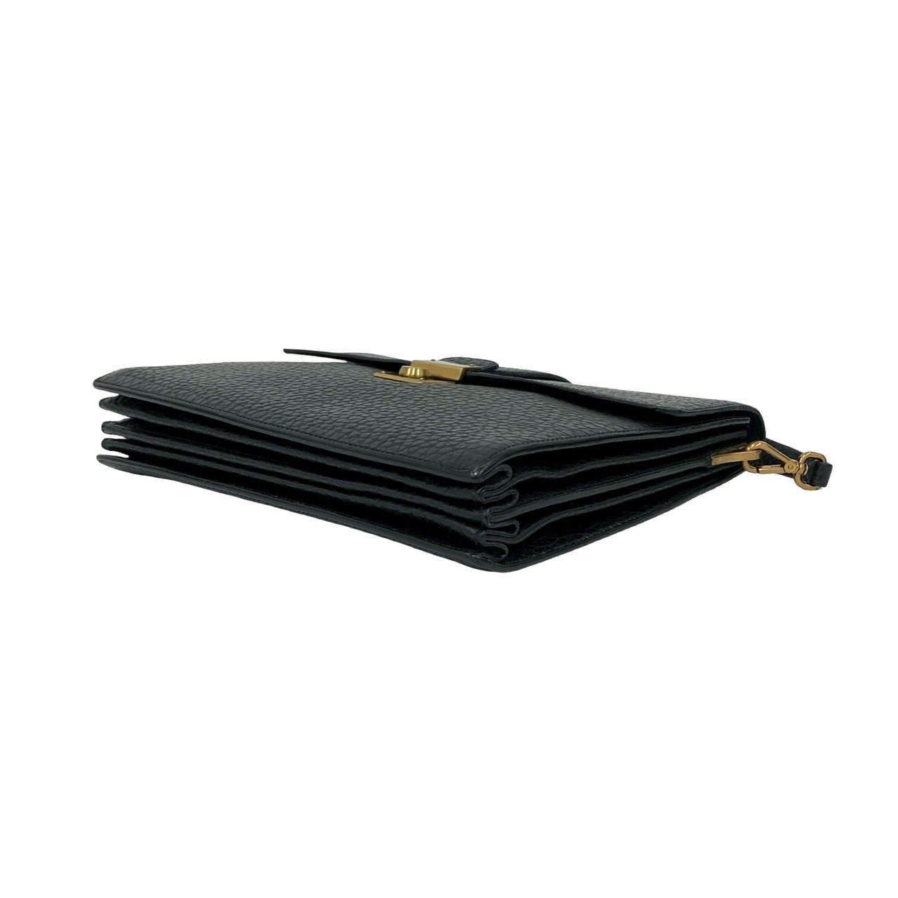 PRADA Handbag leather black