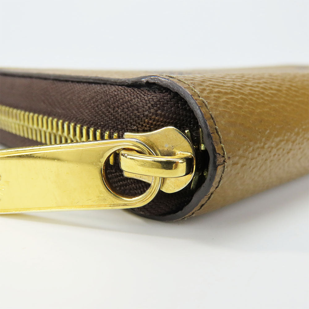 LOUIS VUITTON Long Wallet Purse M69353 Monogram reverse Brown Zippy wallet unisex(Unisex) Used Authentic