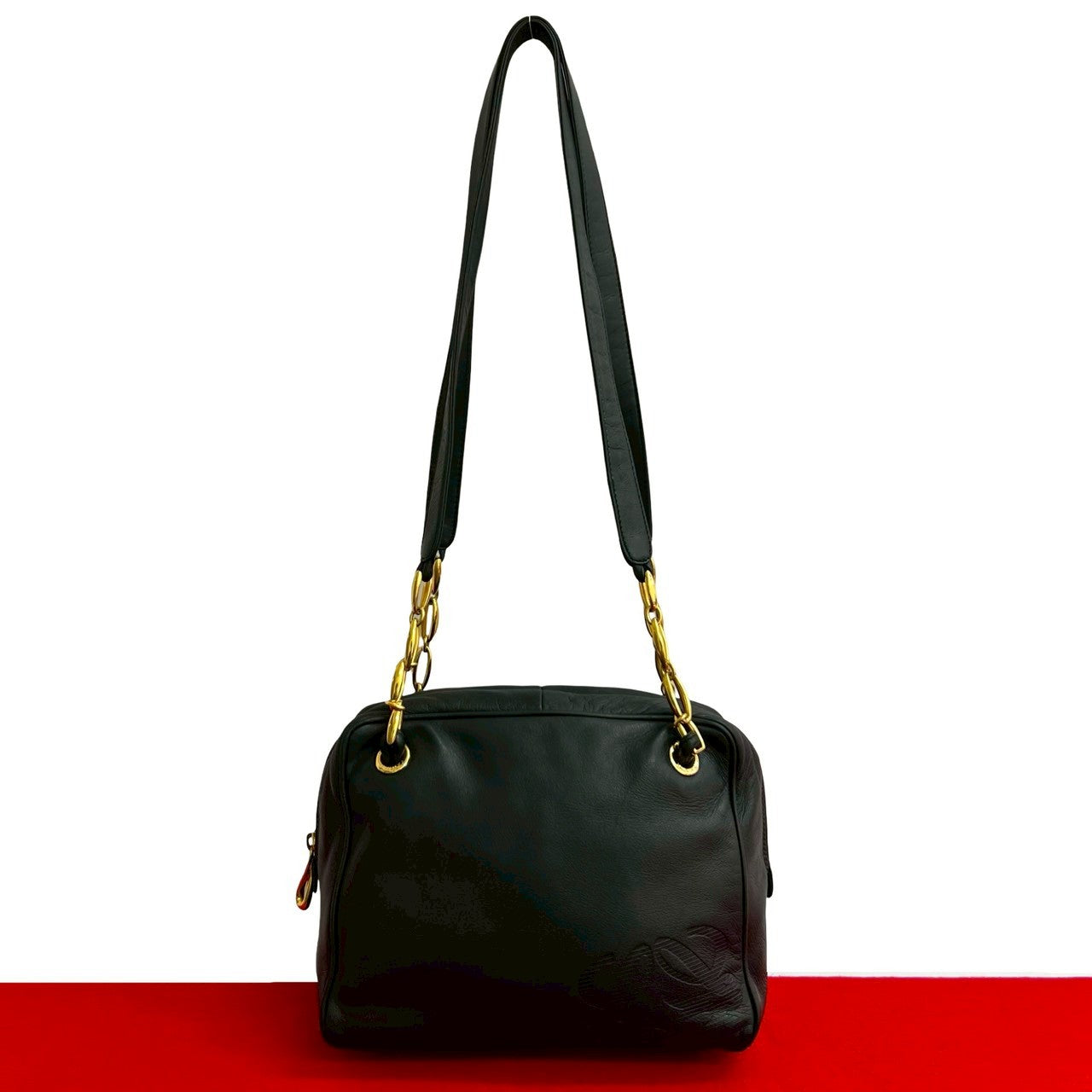 LOEWE Shoulder Bag leather black