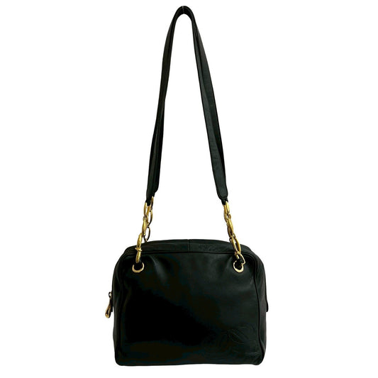LOEWE Shoulder Bag leather black
