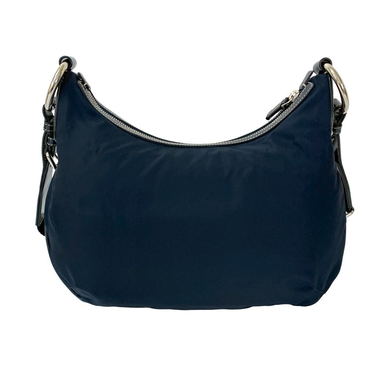 PRADA Shoulder Bag Nylon Navy