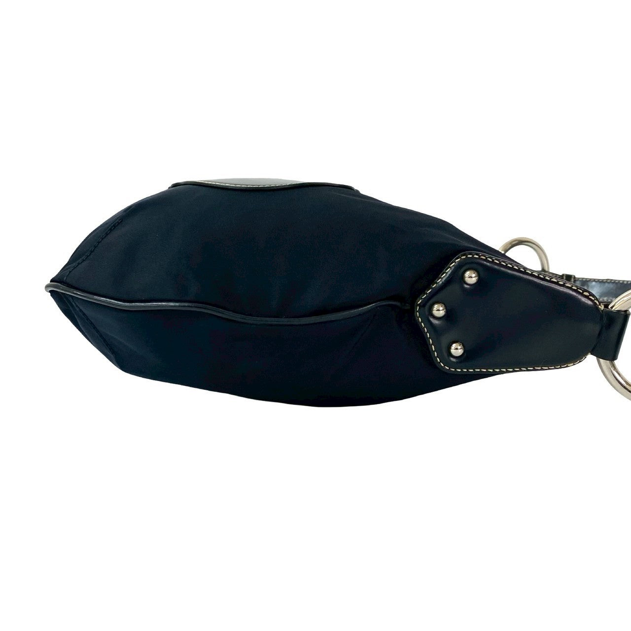 PRADA Shoulder Bag Nylon Navy