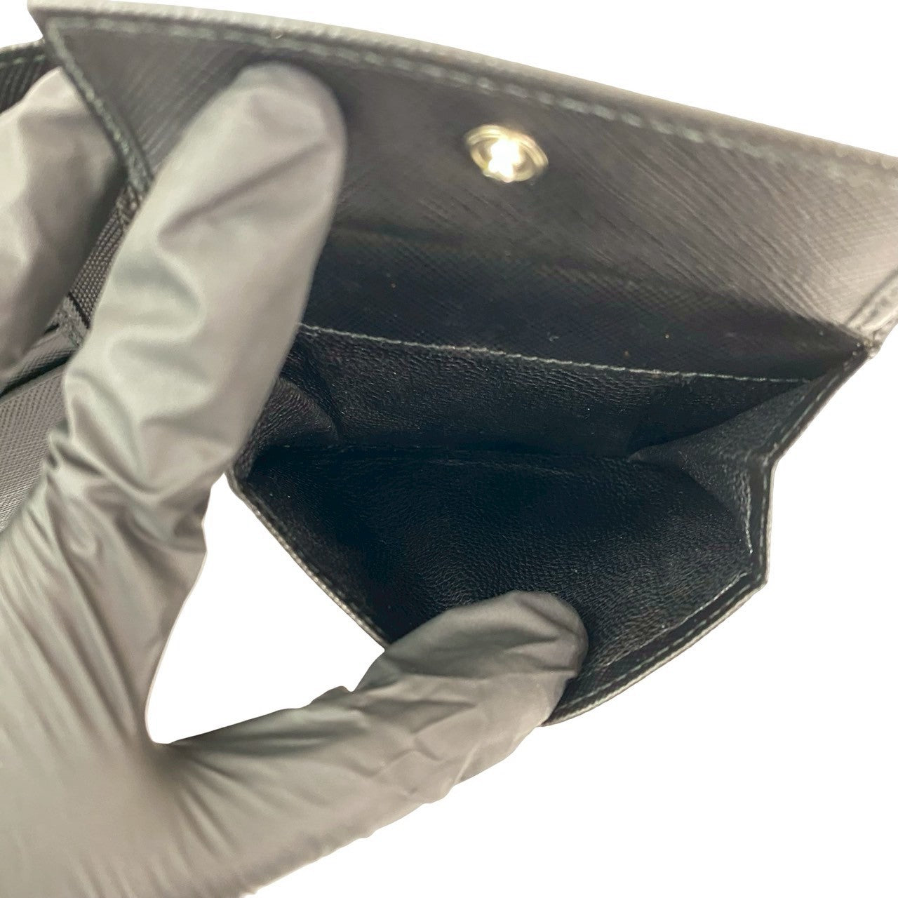 PRADA Bifold Wallet leather black