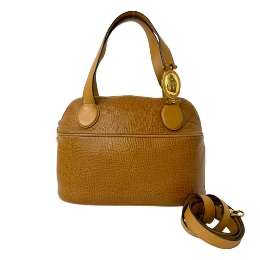 Dior Shoulder Bag leather Brown