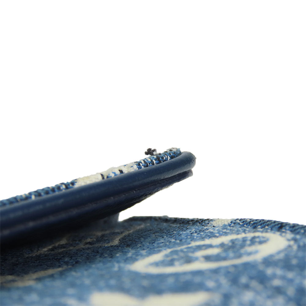 LOUIS VUITTON Long Wallet Purse M81183 Monogram, Jacquard Denim Marine Portefeuille Sarah Women Used Authentic
