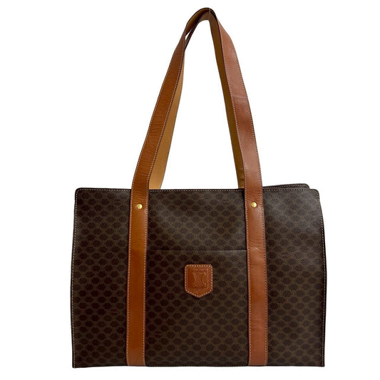 CELINE Tote Bag leather Brown