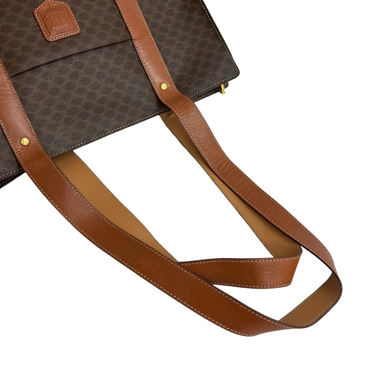 CELINE Tote Bag leather Brown