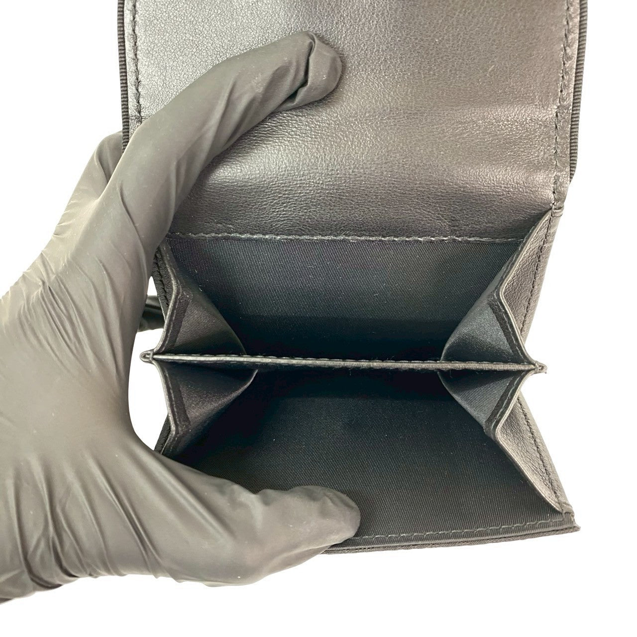 Dior Bifold Wallet Nylon black