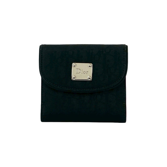 Dior Bifold Wallet Nylon black