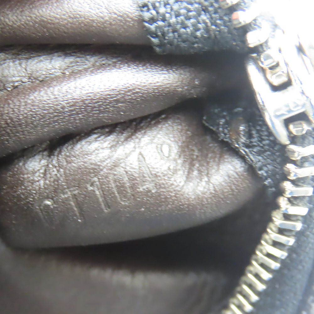 LOUIS VUITTON Coin case M93549 Damier Geant Noir Pochette Kle mens Used Authentic