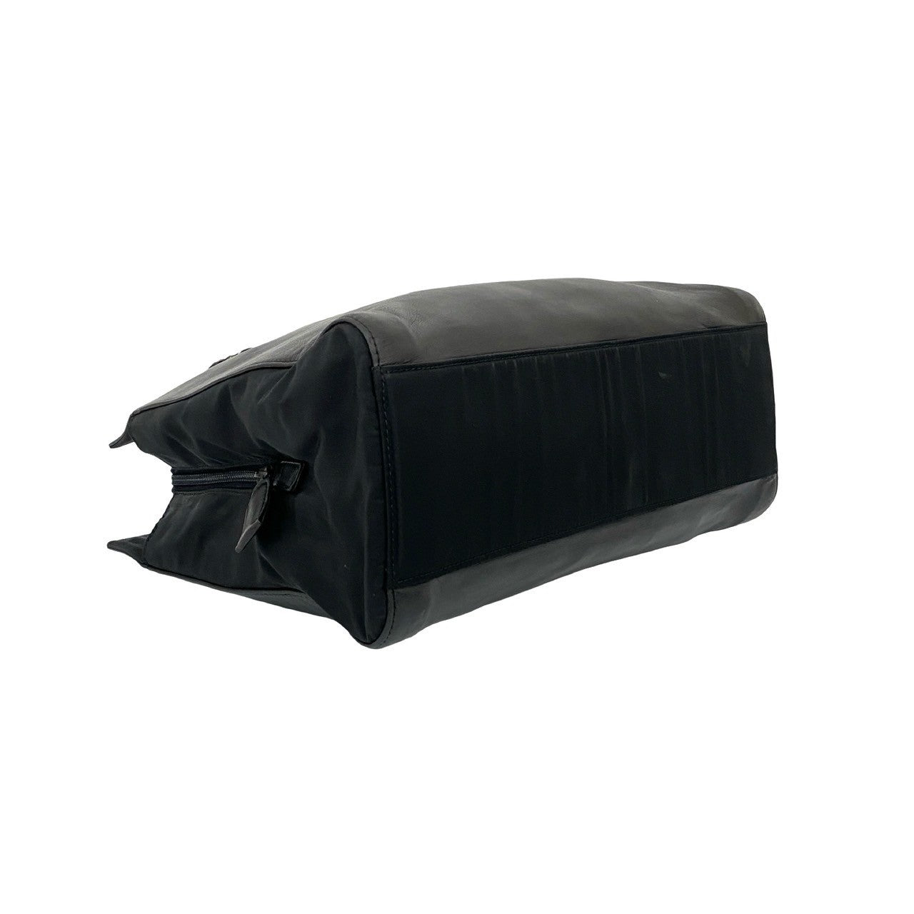 PRADA Tote Bag leather black