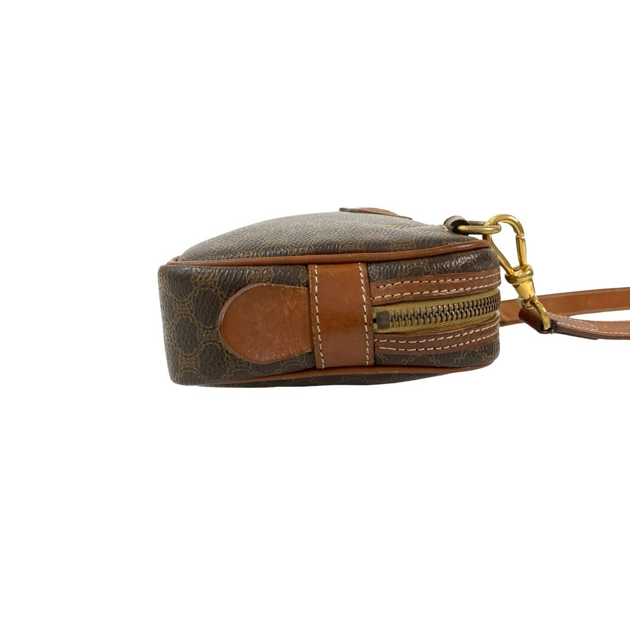 CELINE Shoulder Bag leather Brown