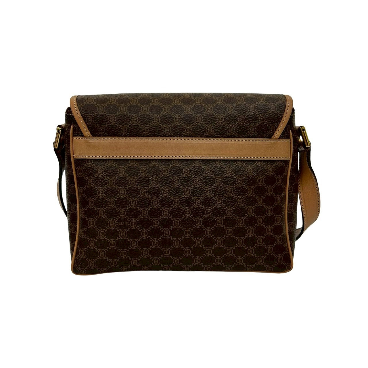 CELINE Shoulder Bag leather Brown