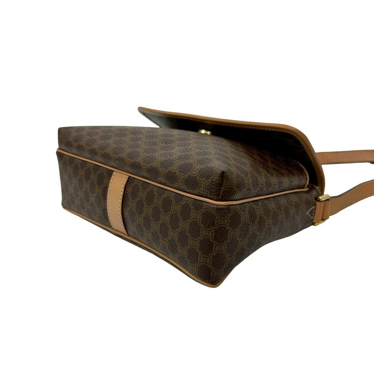 CELINE Shoulder Bag leather Brown