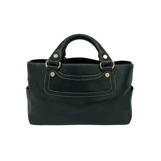 CELINE Handbag leather black Boogie bag