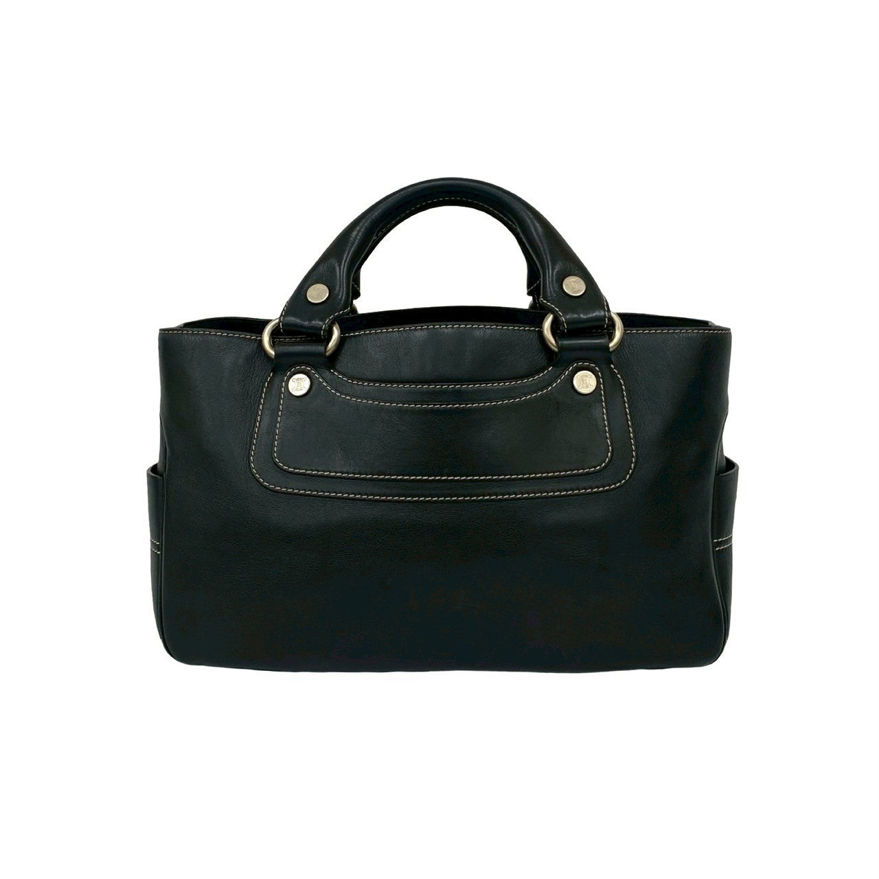 CELINE Handbag leather black Boogie bag