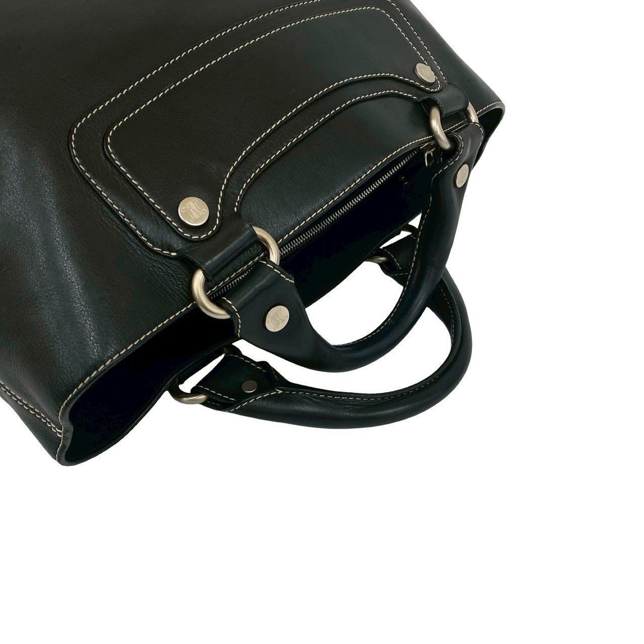 CELINE Handbag leather black Boogie bag