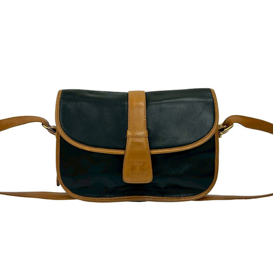 CELINE Shoulder Bag leather black