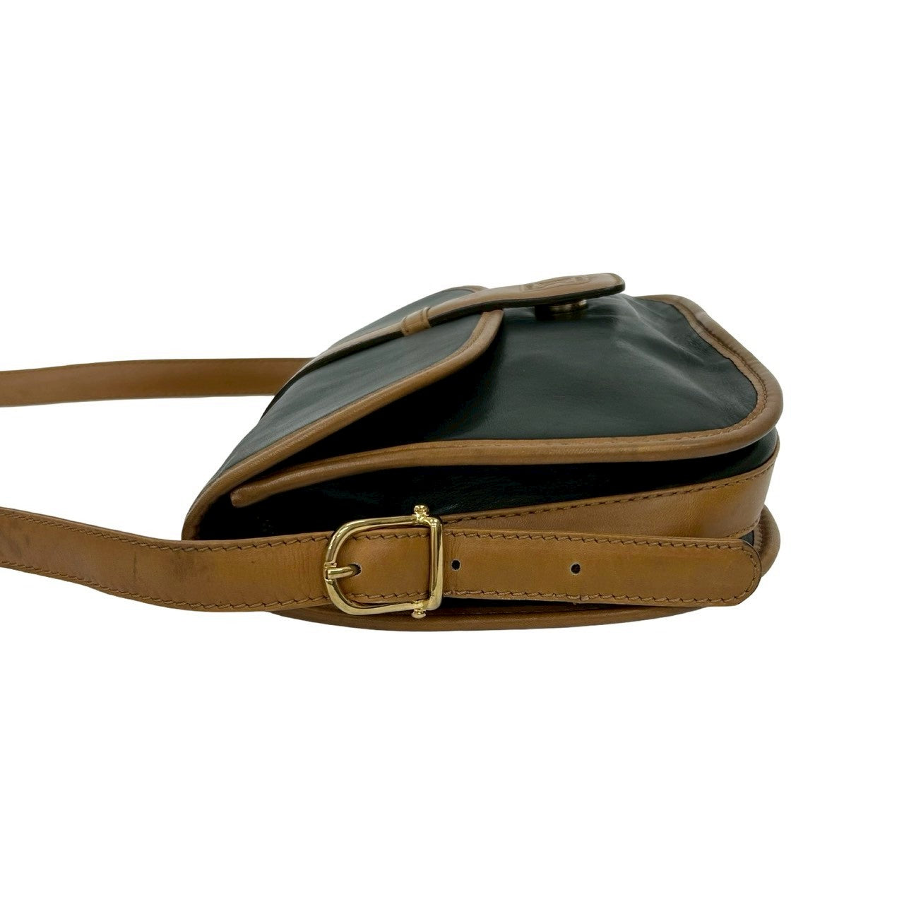 CELINE Shoulder Bag leather black