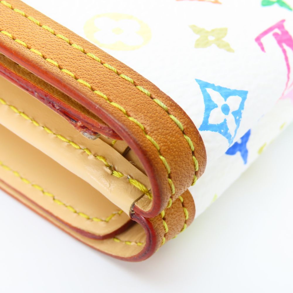 LOUIS VUITTON Bifold Wallet M92983 Monogram multicolor Bron Porto Monet Bier Cartes Crdit Women Used Authentic