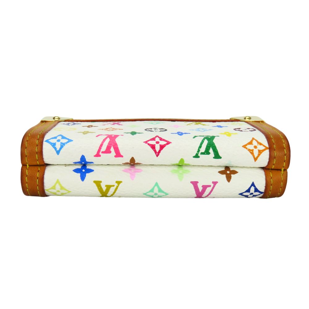 LOUIS VUITTON Bifold Wallet M92983 Monogram multicolor Bron Porto Monet Bier Cartes Crdit Women Used Authentic