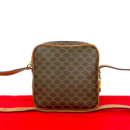 CELINE Shoulder Bag leather Brown