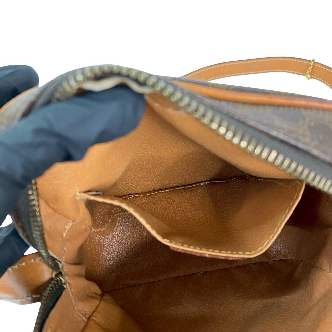 CELINE Shoulder Bag leather Brown
