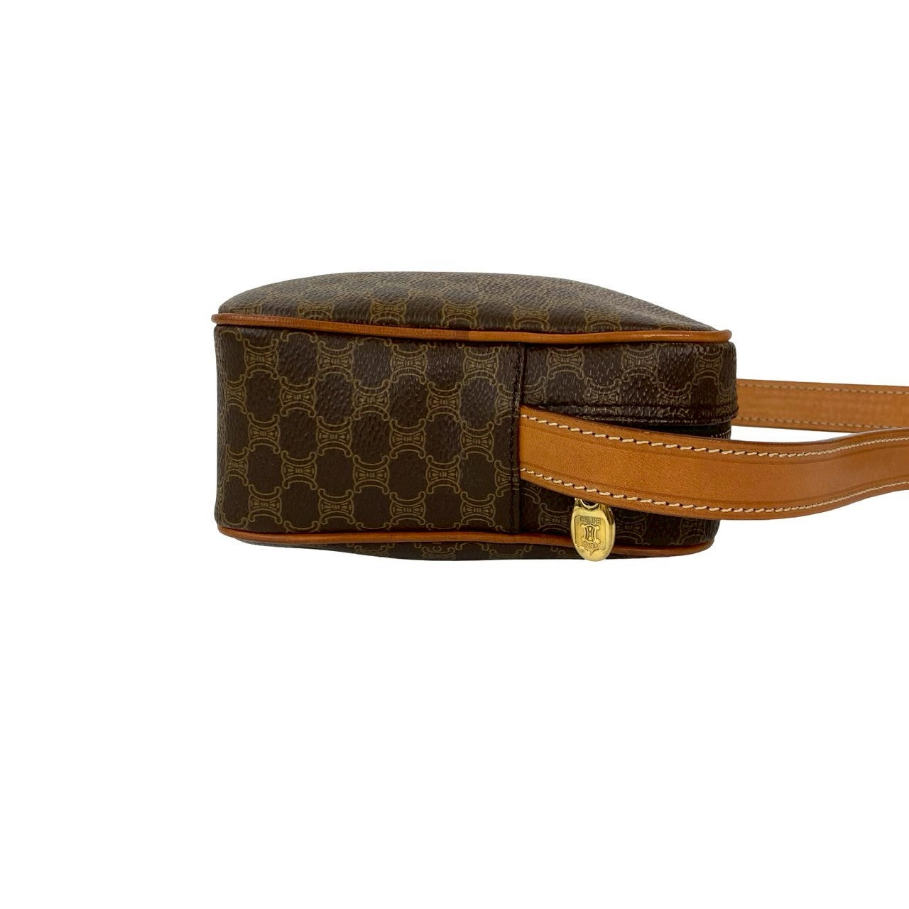 CELINE Shoulder Bag leather Brown