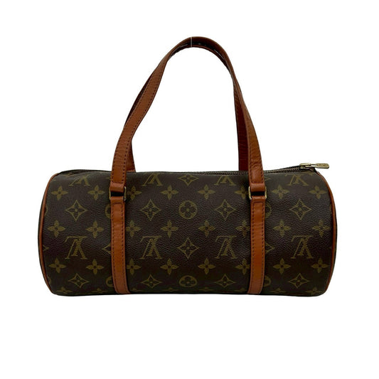 LOUIS VUITTON Handbag PVC Brown Papillon30