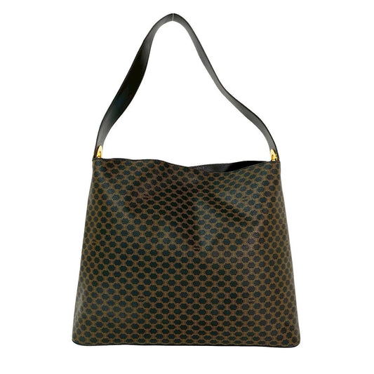 CELINE Shoulder Bag leather black