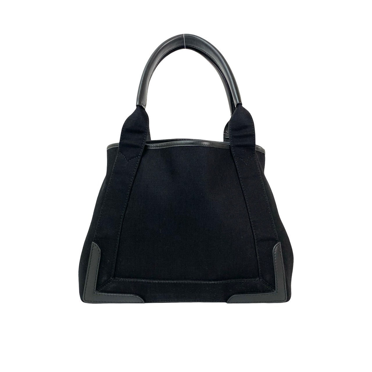 BALENCIAGA Handbag canvas black Navy Kabas