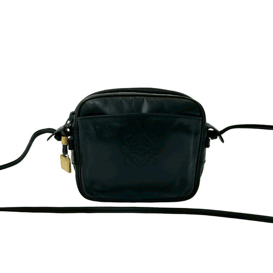 LOEWE Shoulder Bag leather black