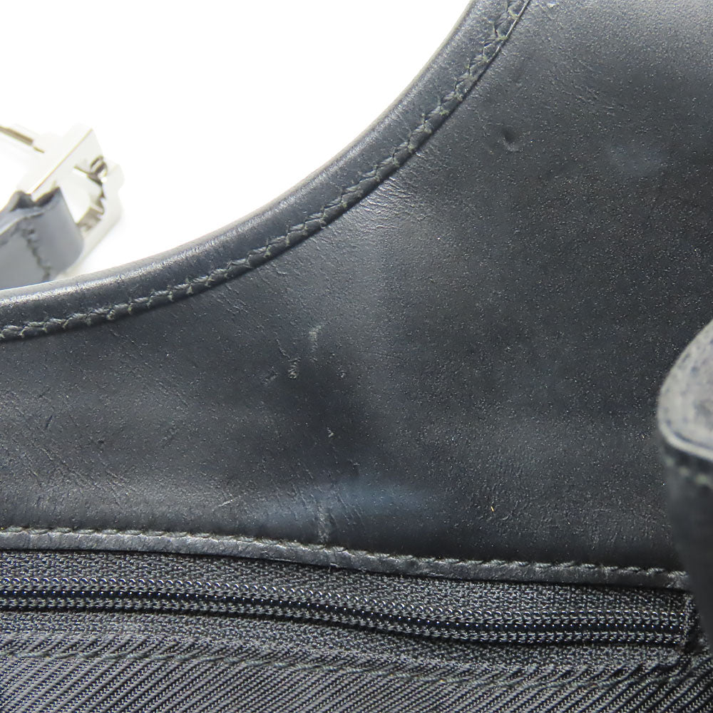 GUCCI Handbag 01719 GG canvas black Women Used Authentic