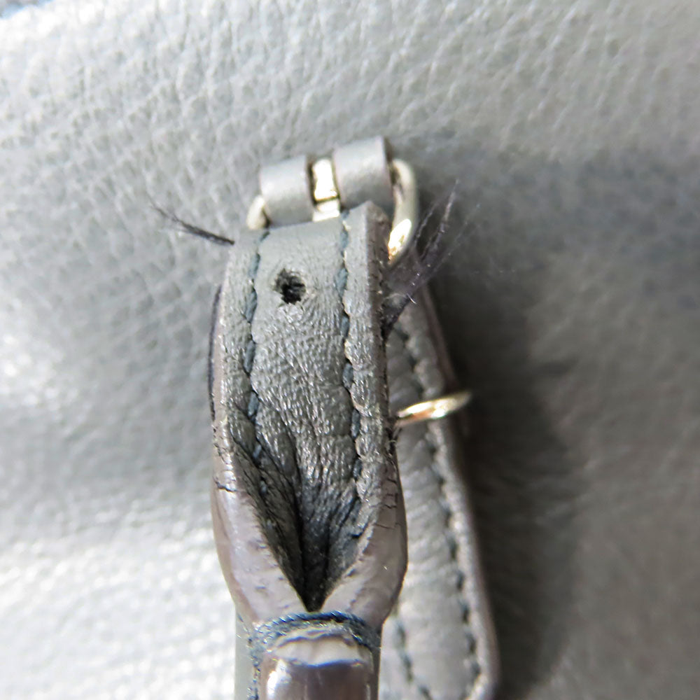 BALENCIAGA Tote Bag 432596 Calfskin gray paper