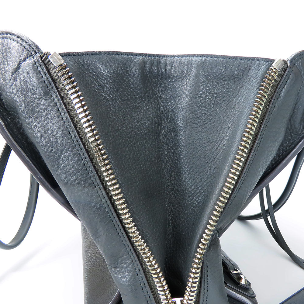 BALENCIAGA Tote Bag 432596 Calfskin gray paper