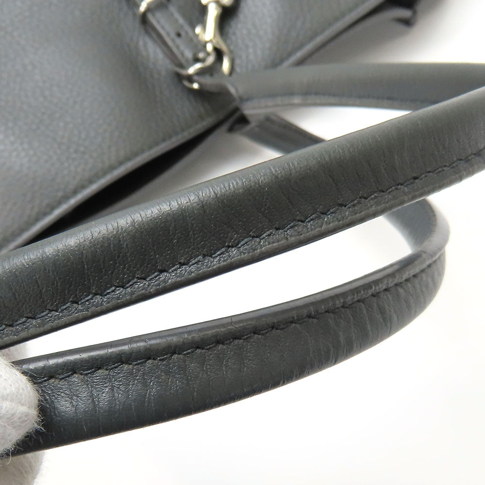 BALENCIAGA Tote Bag 432596 Calfskin gray paper
