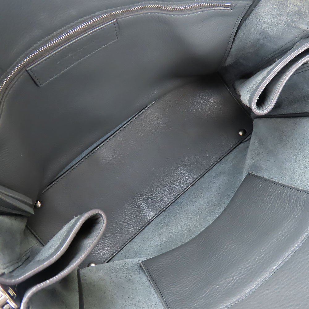 BALENCIAGA Tote Bag 432596 Calfskin gray paper