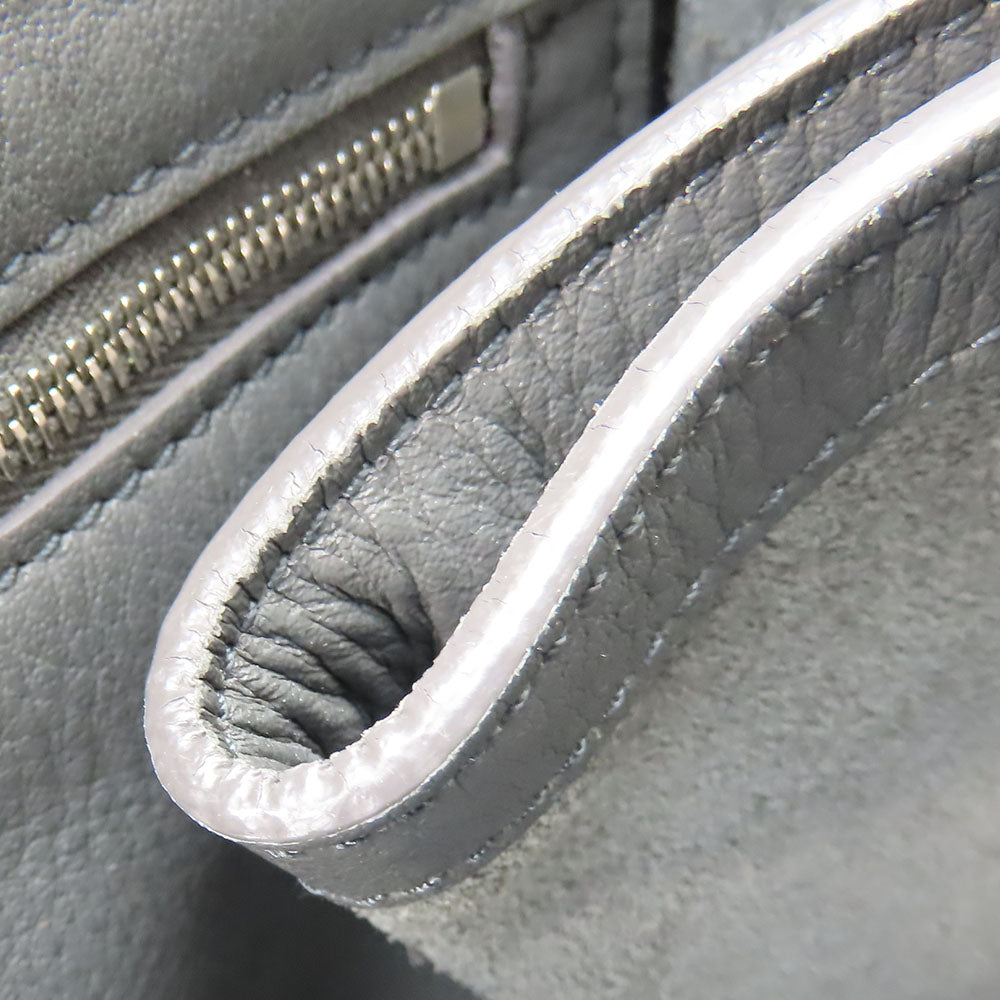 BALENCIAGA Tote Bag 432596 Calfskin gray paper