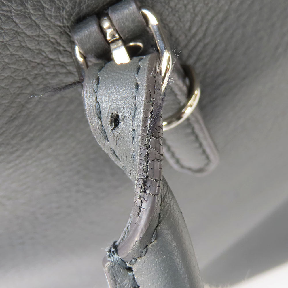 BALENCIAGA Tote Bag 432596 Calfskin gray paper