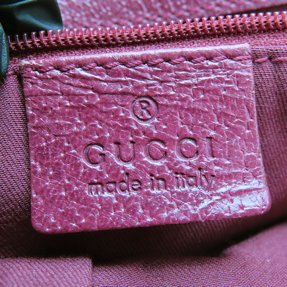 GUCCI Handbag 120844 GG canvas, leather beige Women Used Authentic