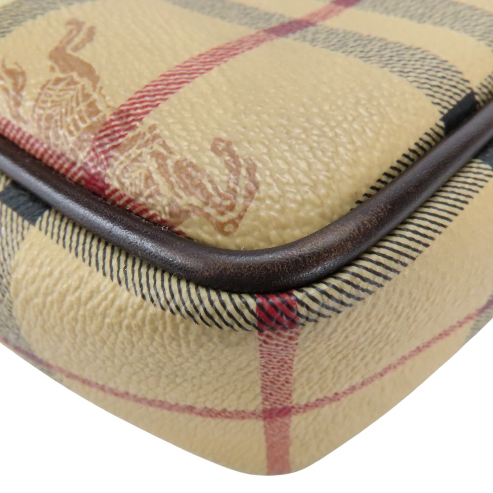 BURBERRY Shoulder Bag PVC beige