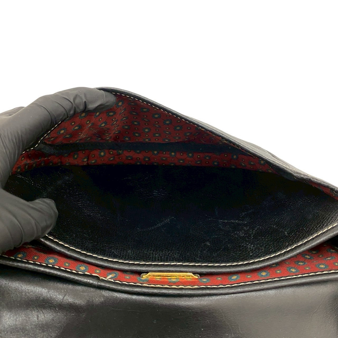 LOEWE Shoulder Bag leather black