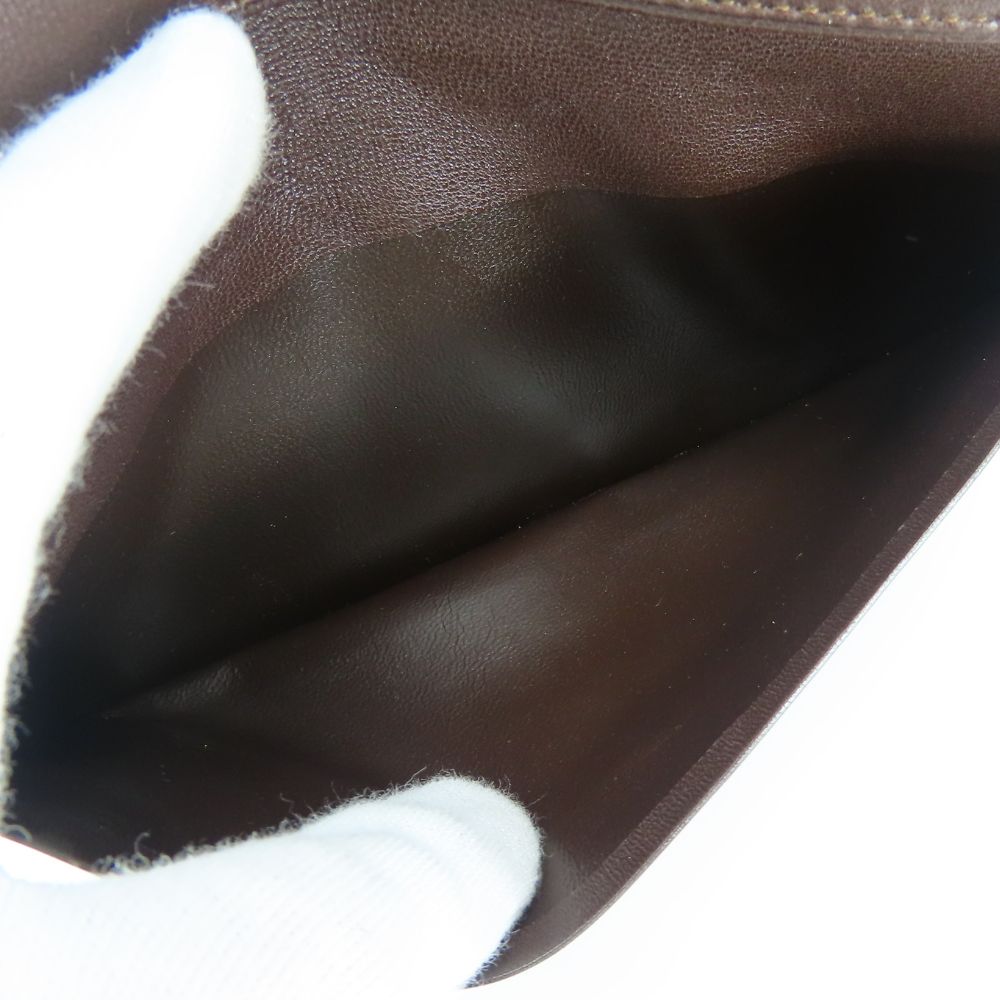 LOEWE Bill Compartment leather Dark Crown