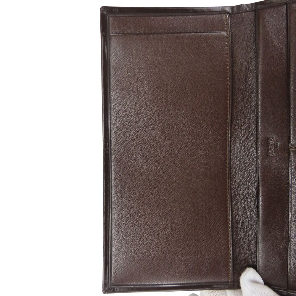 LOEWE Bill Compartment leather Dark Crown