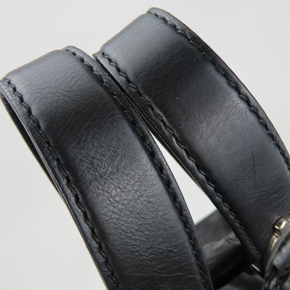 GUCCI Tote Bag 296855 leather black Soft stirrup