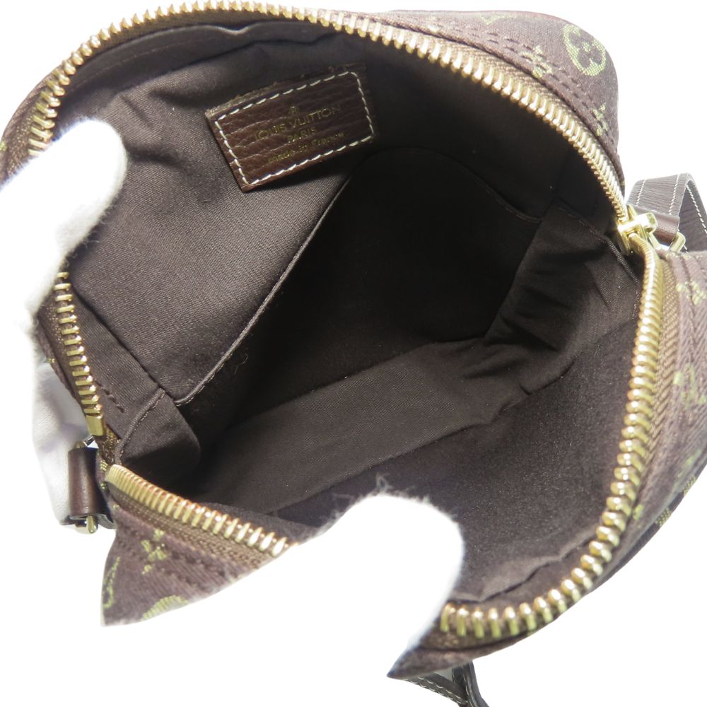 LOUIS VUITTON Shoulder Bag M95228 Monogram mini run Brown Danube Women Used Authentic