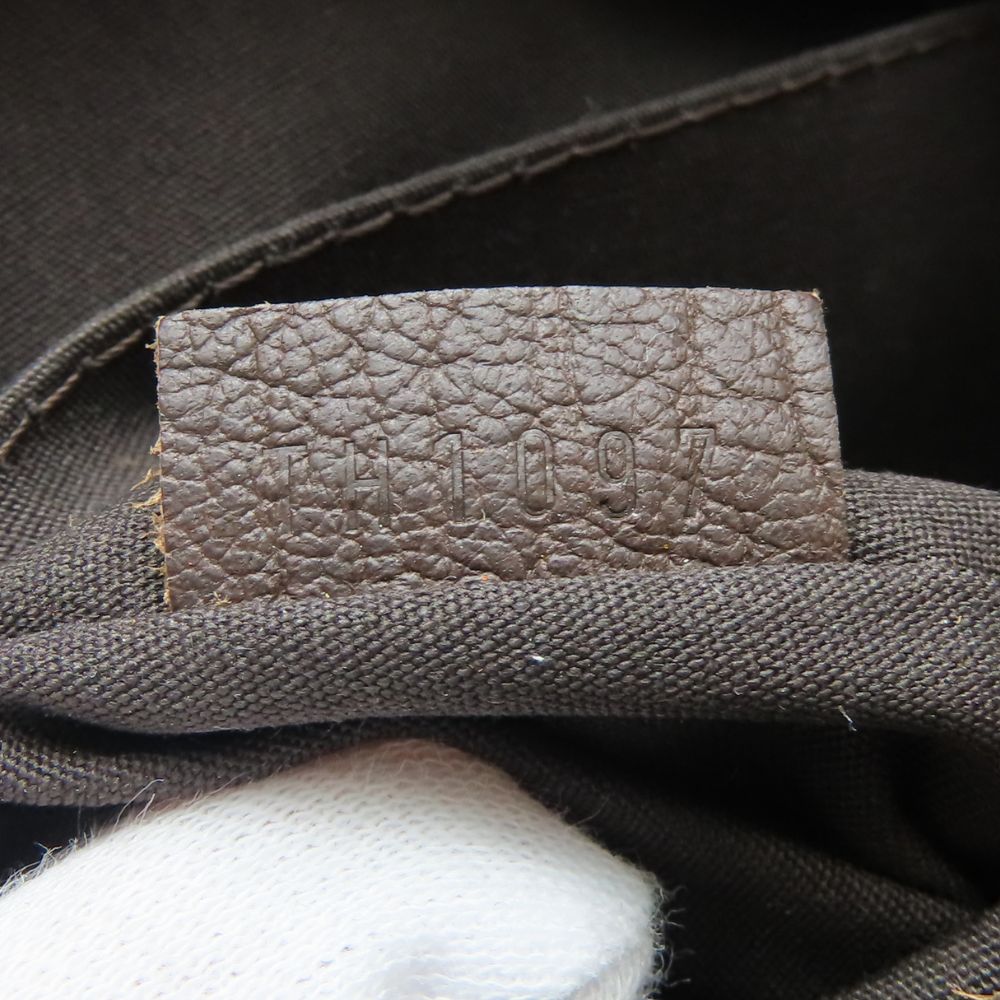 LOUIS VUITTON Shoulder Bag M95228 Monogram mini run Brown Danube Women Used Authentic