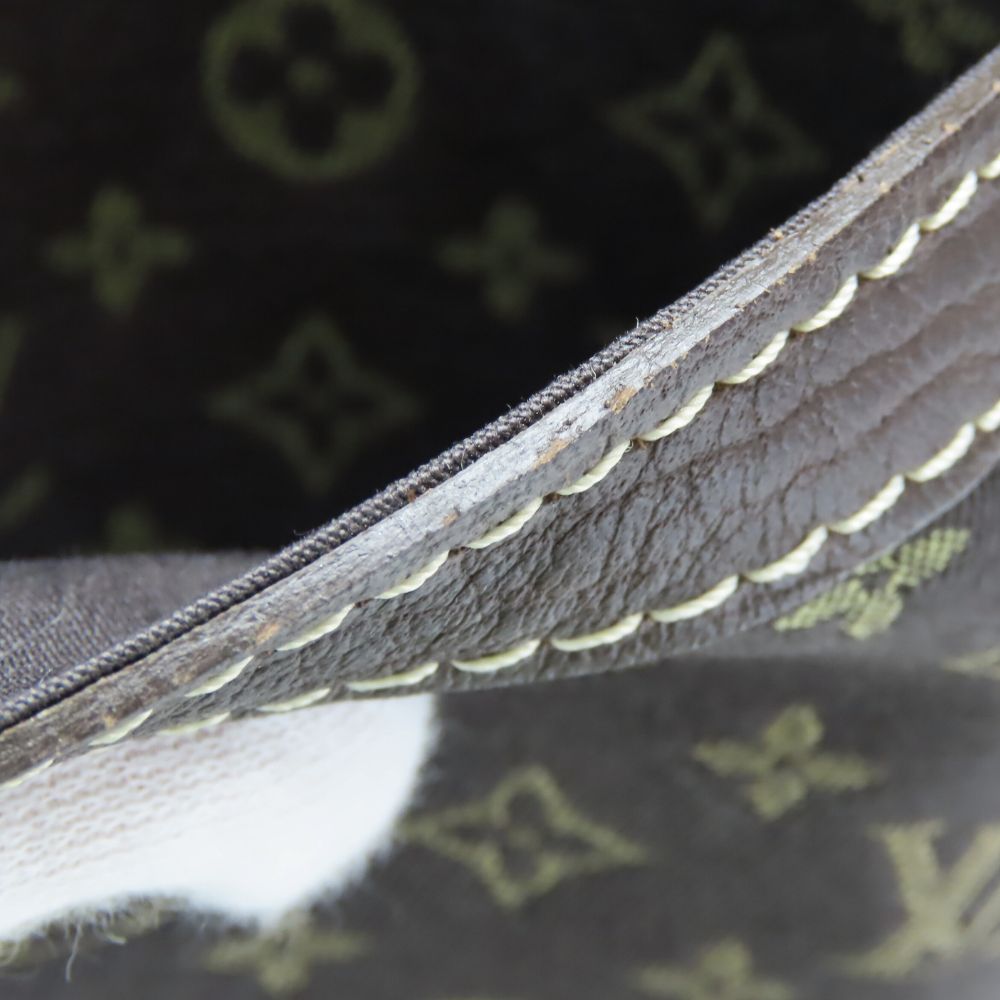 LOUIS VUITTON Shoulder Bag M95228 Monogram mini run Brown Danube Women Used Authentic