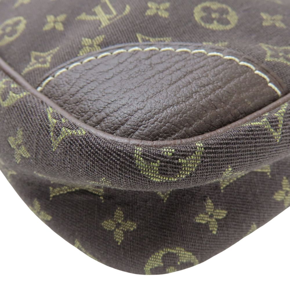 LOUIS VUITTON Shoulder Bag M95228 Monogram mini run Brown Danube Women Used Authentic