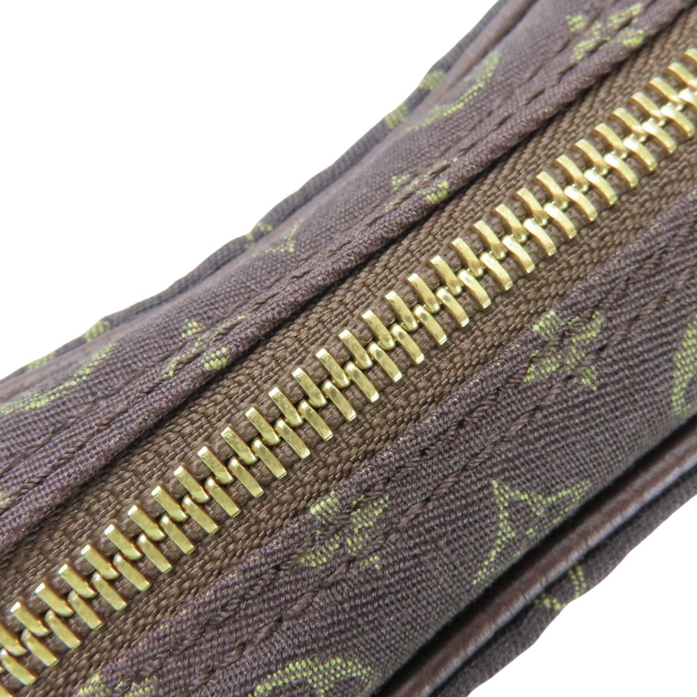 LOUIS VUITTON Shoulder Bag M95228 Monogram mini run Brown Danube Women Used Authentic